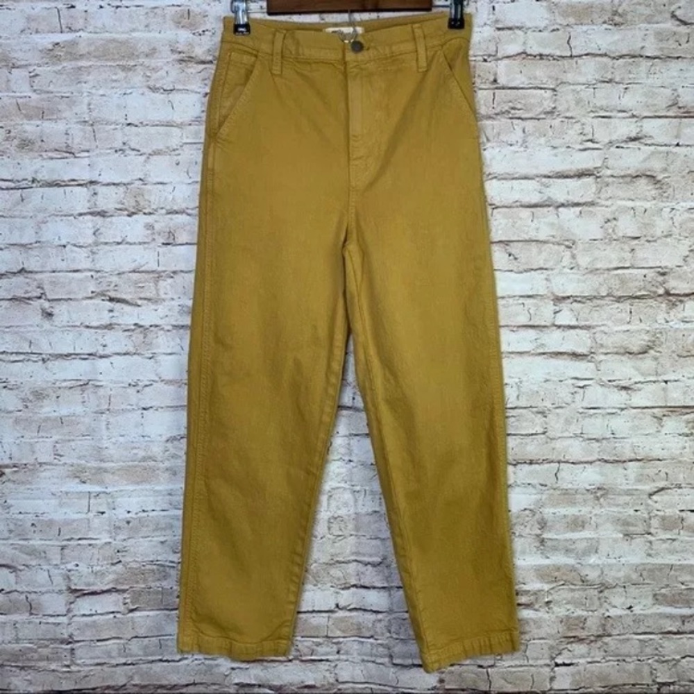 NWT Madewell Straight Leg Crop Pants 31